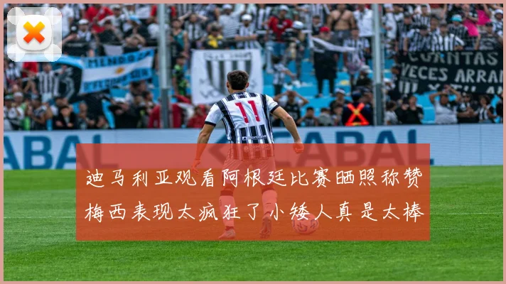 迪马利亚观看阿根廷比赛晒照称赞梅西表现太疯狂了小矮人真是太棒了